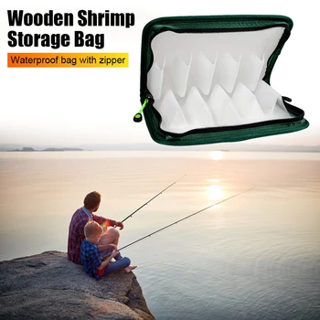 קיפול דיונון פיתיון קופסת PVC עמיד למים נייד דיג אביזרים לפתות את התיק עם רוכסן חובב דייג מושבע אספקה